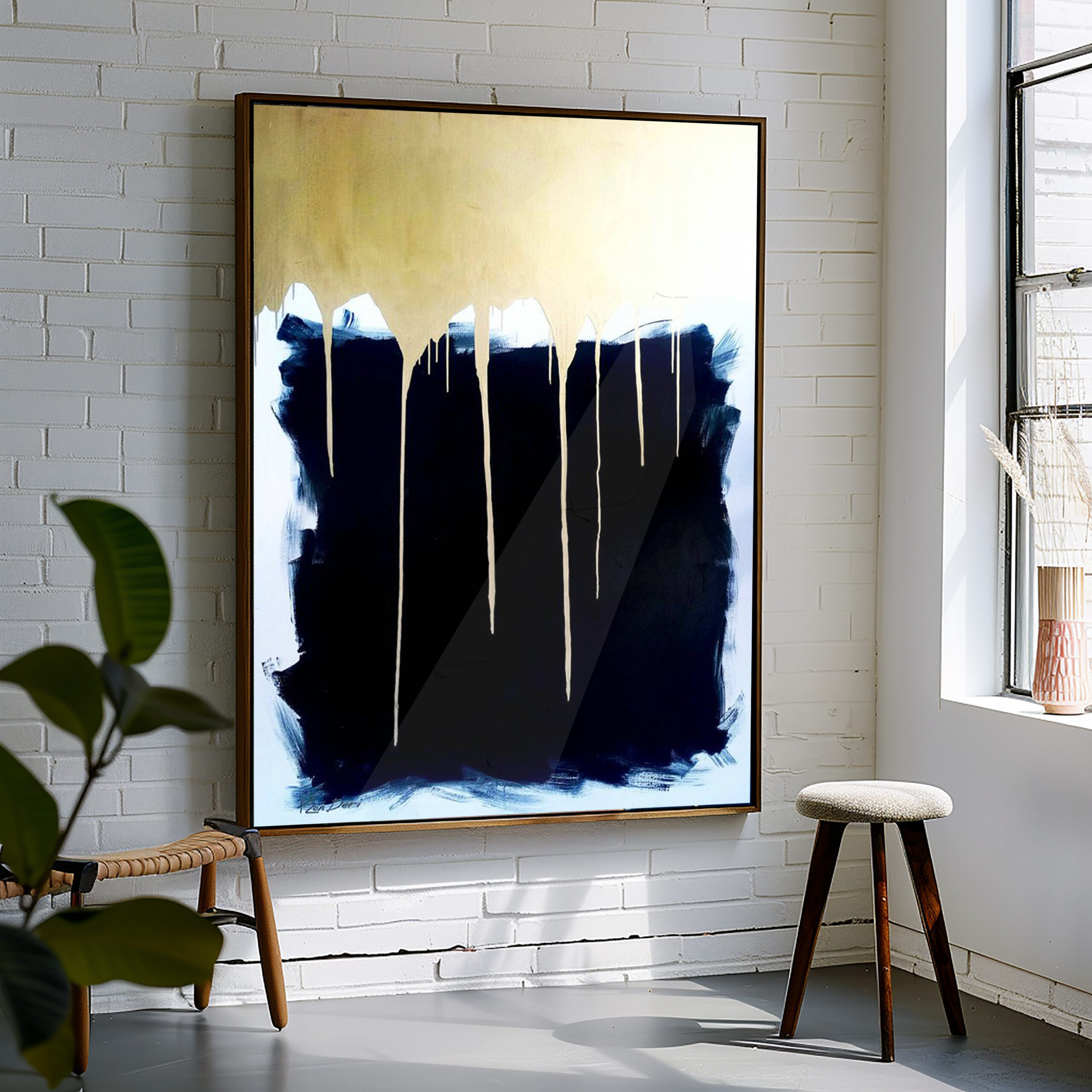 gold-black-white-minimalist-abstract-painting-handmade-on-canvas