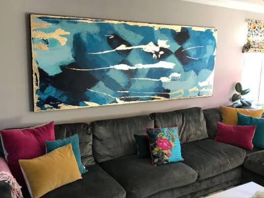 extra large wall art painting by ron deri