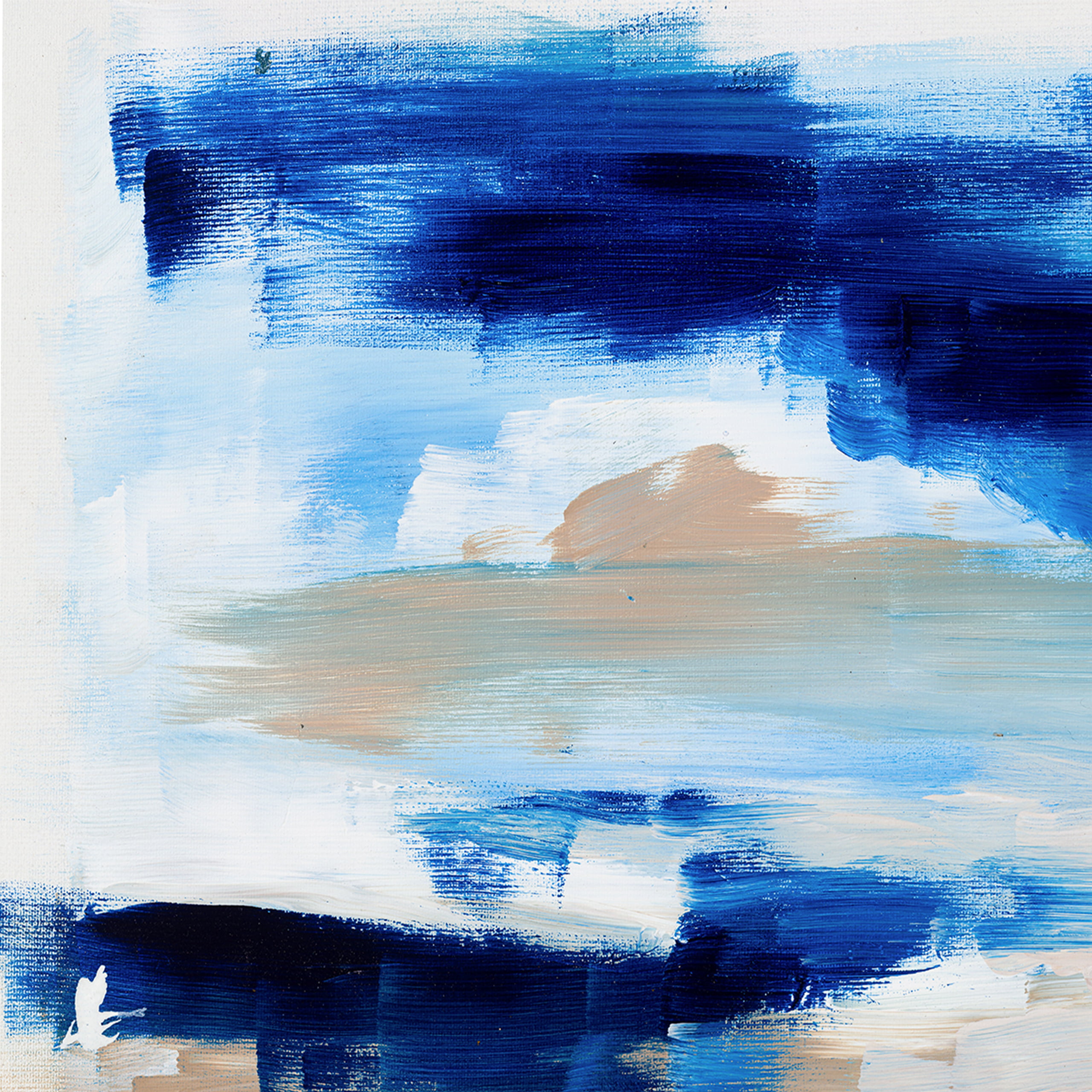 Print, Blue Abstract Art, Painting | Artwork Print for | Ron Deri Art