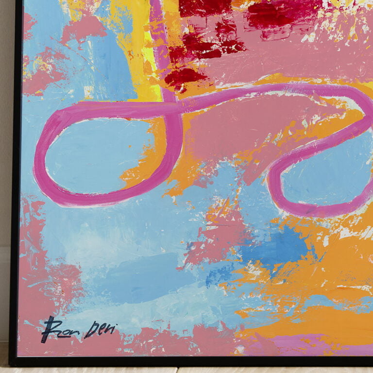 yellow-pink-banana-strawberry-abstract-wall-art-ron-deri-2