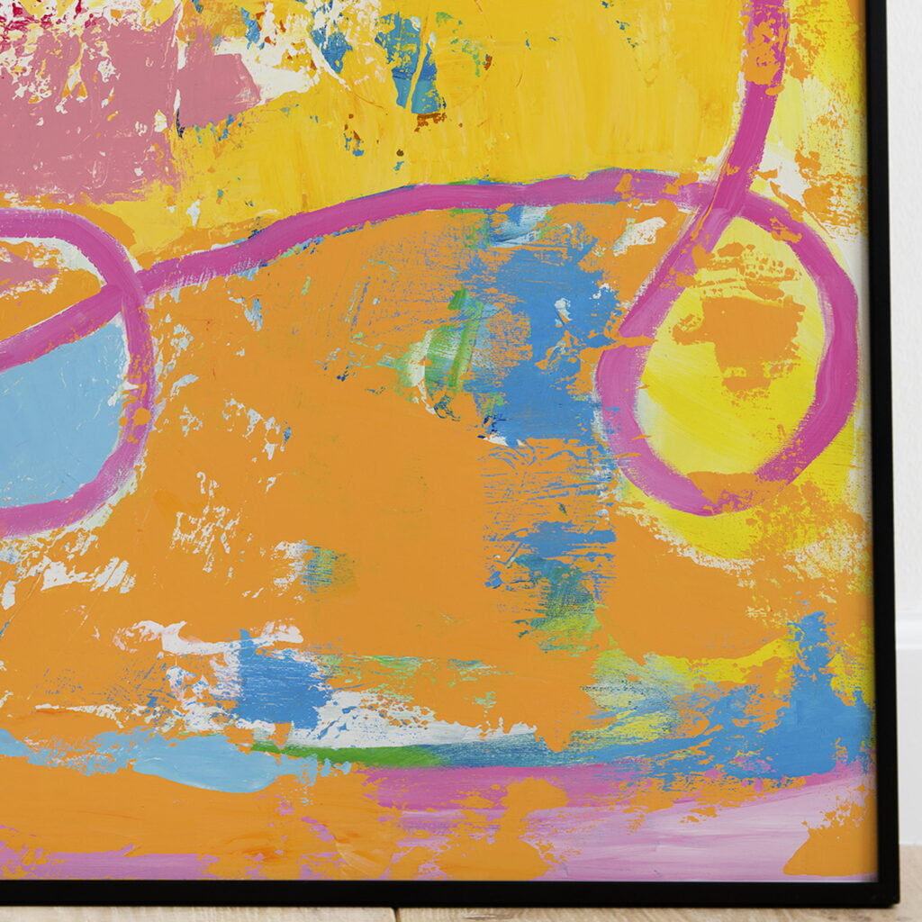 yellow-pink-banana-strawberry-abstract-wall-art-ron-deri-2