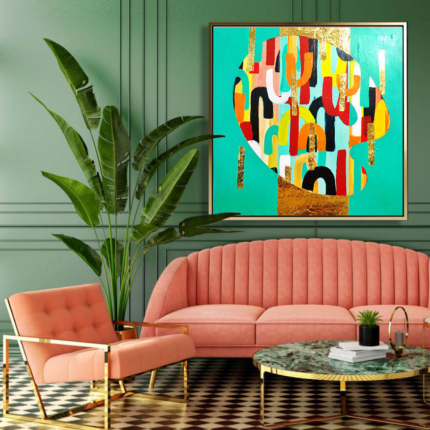 modern_gold_green_mint_abstract_art_painting_on_canvas_large_wall_art_ron_deri