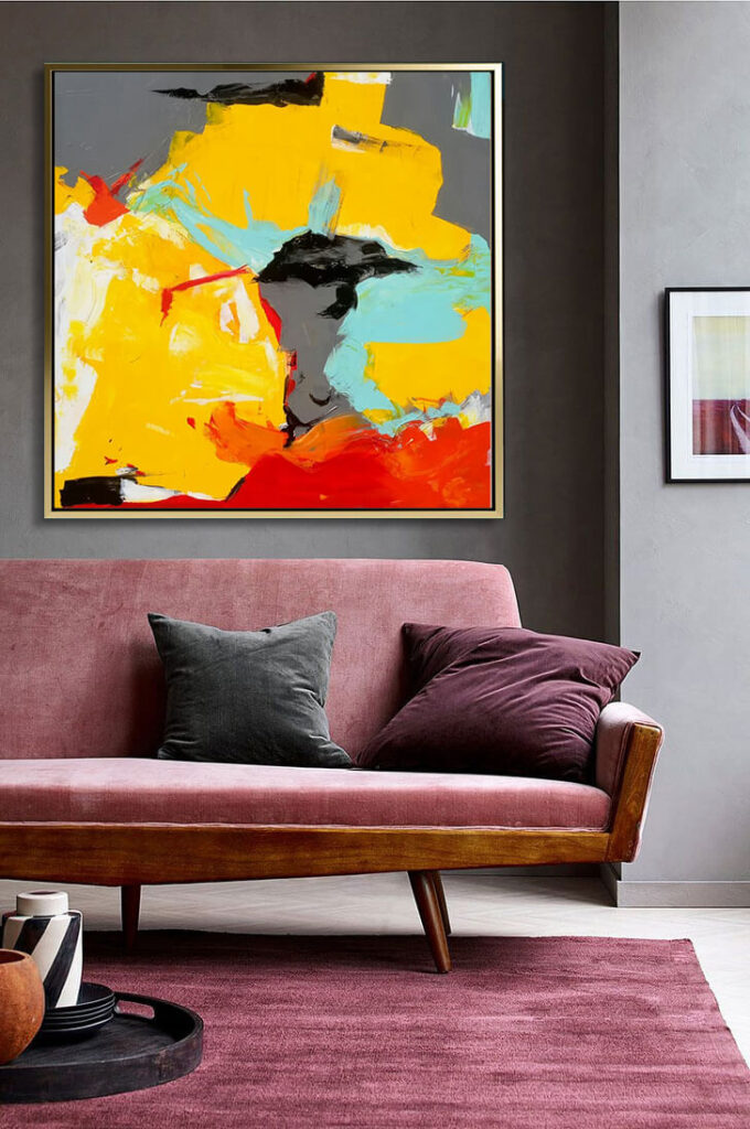 yellow_gray_abstract_art_painting_on_canvas_large_wall_art_ron_deri