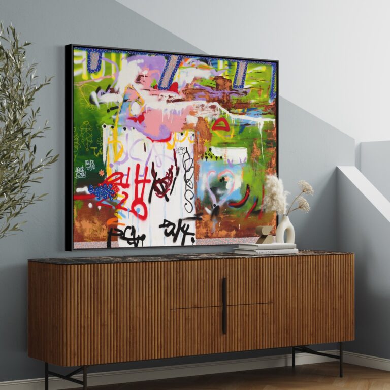 extra-large-abstract-painting-graffiti-art-on-canvas