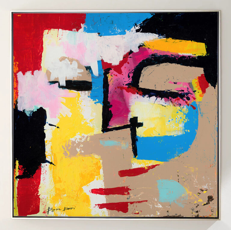 abstract-art-face-painting-on-canvas-large-wall-art-by-ron-deri