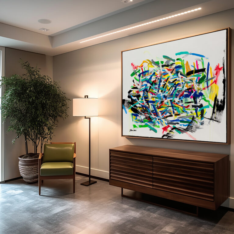 Abstract Wall Art - Contemporary Abstract Painting - Modern Home Decor
